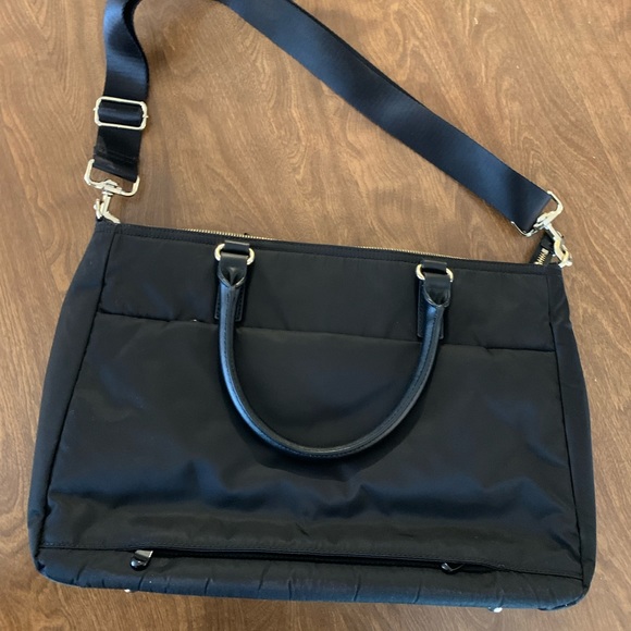 Lo & Sons Black Laptop Bag - Picture 2 of 8